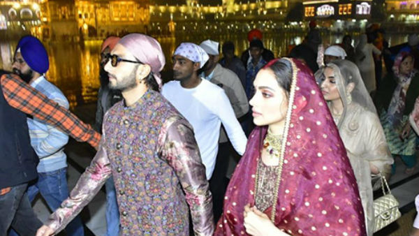 Golden Temple पहुंचे दीपिका-रणवी