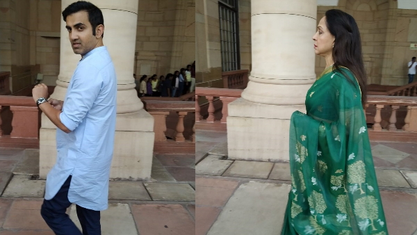 शुक्रवार को नहीं पहुंचे थे गौतम गंभीर और हेमा मालिनी