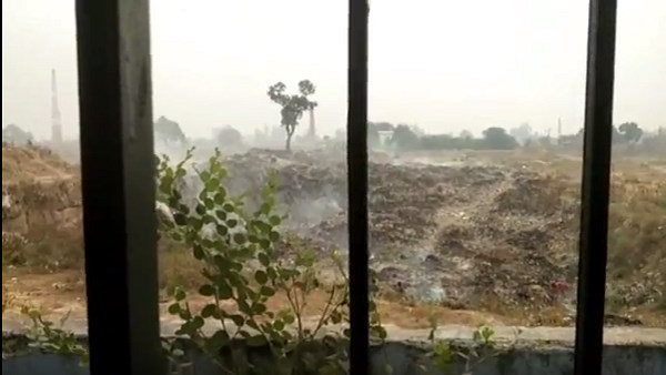 dumping zone near government primary school at farrukhabad dumping zone near government primary school at farrukhabad