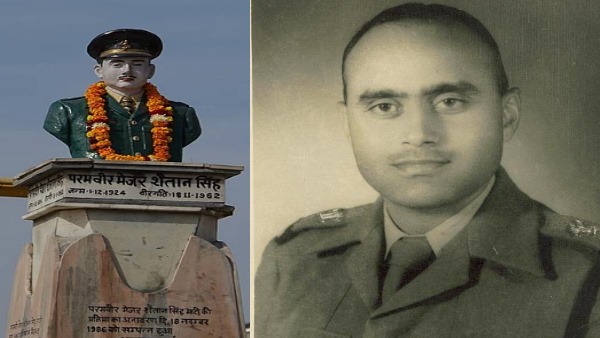 Major Shaitan Singh hero of india china war 1962
