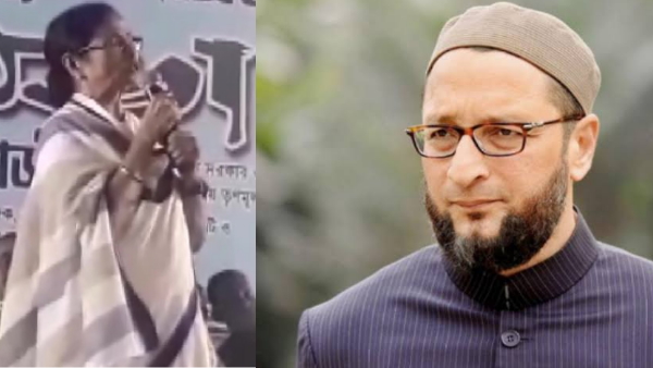 ओवैसी पर भी बोला हमला 