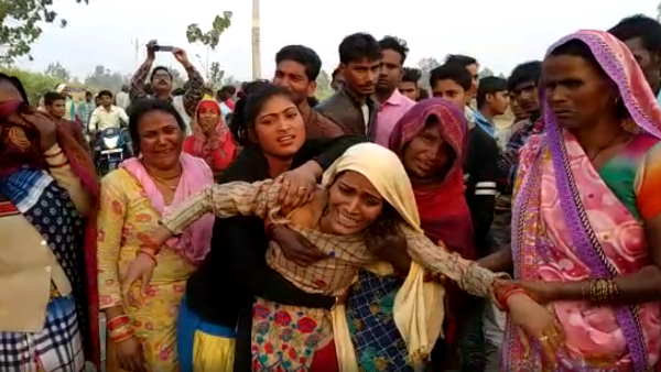 बेटे ने की शव की शिनाख्त