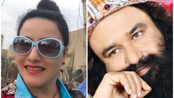 जेल से बाहर आकर राम रहीम के परिजनों से मिली हनीप्रीत