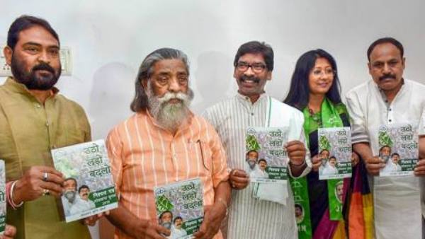 झामुमो ने लगाया जोर