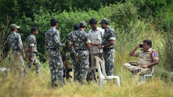 एनकाउंटर में चारों ढेर एनकाउंटर में चारों ढेर