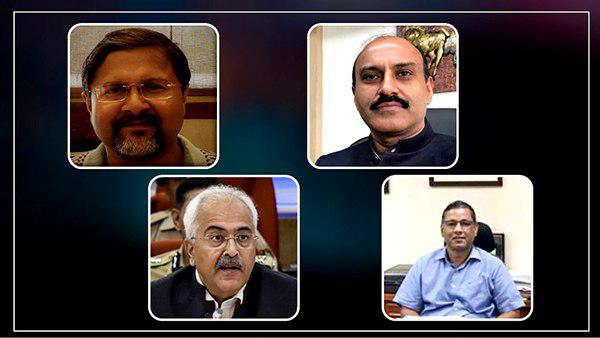 ऑफिसर्स पहुंचे शाह के घर 