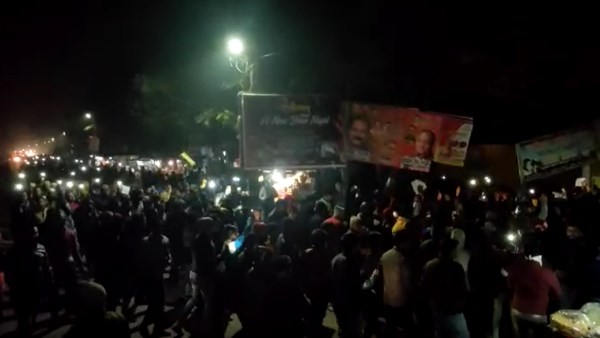 मथुरा में प्रदर्शन, 3 दर्जन से ज्यादा गिफ्तार