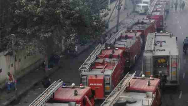 दमकल विभाग को नहीं मिली थी सटीक सूचना