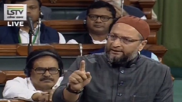 असदुद्दीन ओवैसी ने साधा शाह पर निशाना