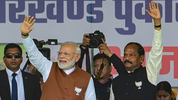 नरेन्द्र मोदी के भरोसे भाजपा