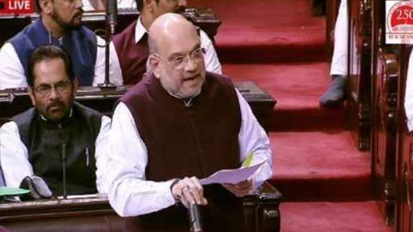 4 संशोधन गांधी परिवार को ध्यान में रखते हुए किए: अमित शाह