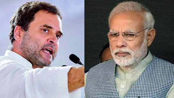 'RSS का प्रधानमंत्री भारत माता से झूठ बोलता है।' 'RSS का प्रधानमंत्री भारत माता से झूठ बोलता है।'