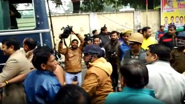 Shivpal Yadav protested protested against CAA