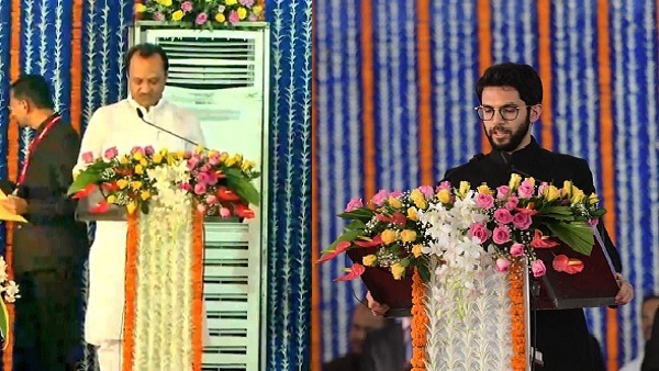 शरद पवार के भतीजे अजित पवार बने डिप्टी सीएम 