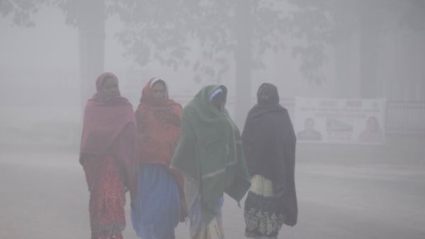 शून्य से नीचे पहुंचा तापमान शून्य से नीचे पहुंचा तापमान