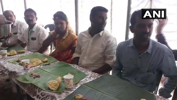 1000 लोगों के खाने का किया गया इंतजाम