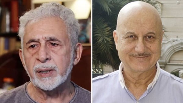 अनुपम खेर ने एक वीडियो जारी कर नसीरुद्दीन शाह पर पलटवार किया अनुपम खेर ने एक वीडियो जारी कर नसीरुद्दीन शाह पर पलटवार किया