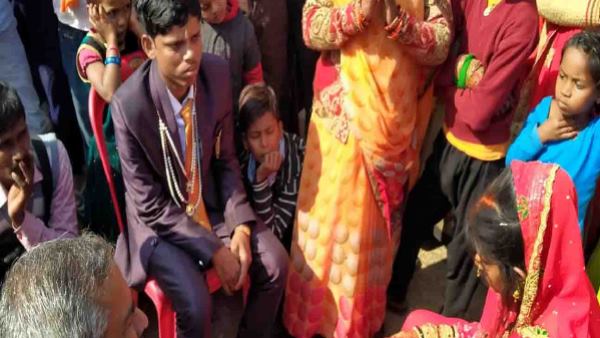 काफी समझाने के बाद भी नहीं मानी दुल्हन