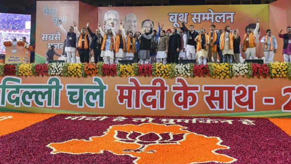 लोकसभा चुनावों में बीजेपी का प्रदर्शन