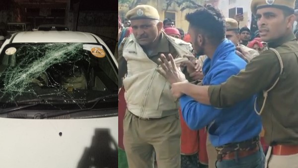 सीकर के अजीतगढ़ में दो पक्ष भिड़े