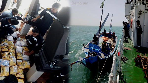 ड्रग्स के पैकेट्स की संख्या 36 