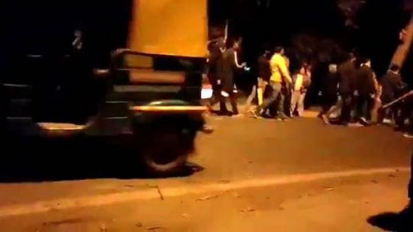 वीडियो में बेफिक्र दिखे हमलावर