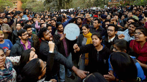 कन्हैया पर लगे थे आरोप