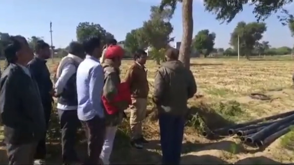 farmer death by heart attack due to locust attack 