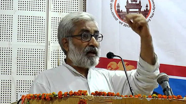 संदीप पांडे के खिलाफ FIR दर्ज
