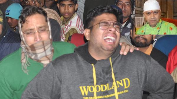 एक साथ उठी परिवार के तीन लोगों की अर्थी एक साथ उठी परिवार के तीन लोगों की अर्थी