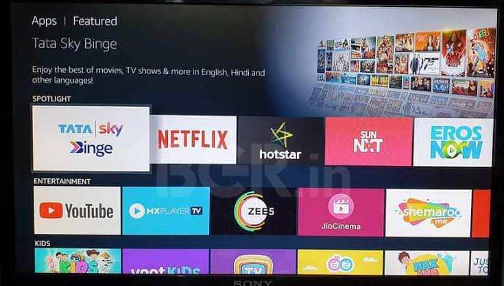 एंड्राइड टीवी 9.0 पाई सॉफ्टवेयर पर चलेगा टाटा स्काई बिंज+ एंड्राइड टीवी 9.0 पाई सॉफ्टवेयर पर चलेगा टाटा स्काई बिंज+