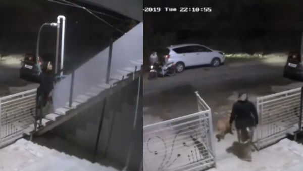  Woman Entered in khachrod CMO House, incident Captured in CCTV Camera 