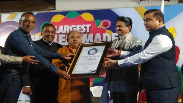 31 तीर्थजल, 100 मुलिया, 14 प्रकार की मिट्टी से जलाभिषेक का रिकॉर्ड