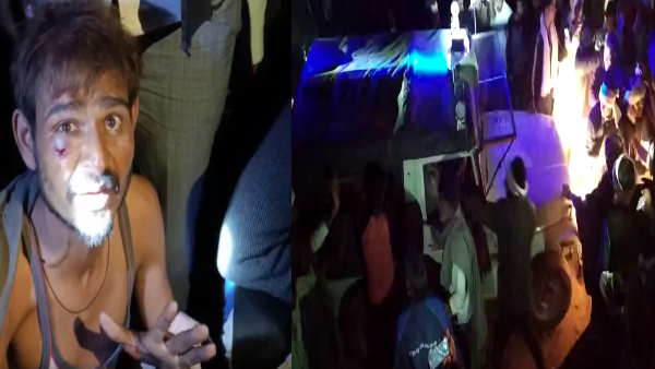 पुलिस ने अपहरणकर्ताओं को भीड़ से बचाया पुलिस ने अपहरणकर्ताओं को भीड़ से बचाया