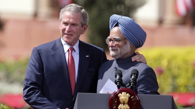 बिल क्लिंटन के दौरे के छह साल बाद जॉर्ज डब्ल्यू बुश भारत के दौरे पर आए