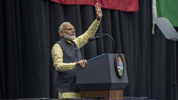 अमेरिकी संसद में मोदी का भाषण