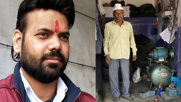 आज भी पंचर की दुकान चलाते हैं प्रवीण के पिता आज भी पंचर की दुकान चलाते हैं प्रवीण के पिता