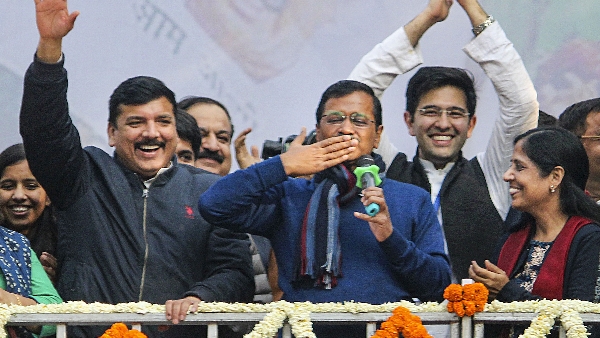 आप के वोट प्रतिशत में आई कमी