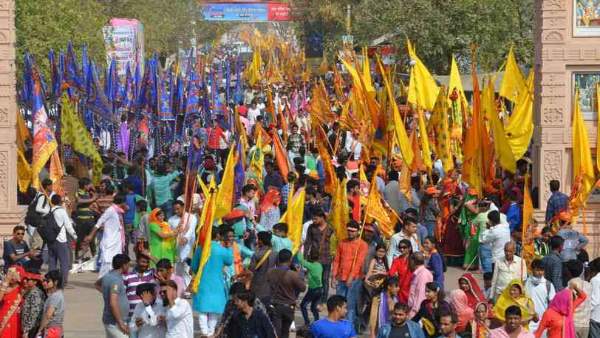 खाटूश्यामजी ऐसे पहुंचे पदयात्री