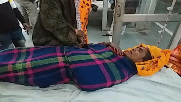 महिला का अस्पताल में हो रहा उपचार