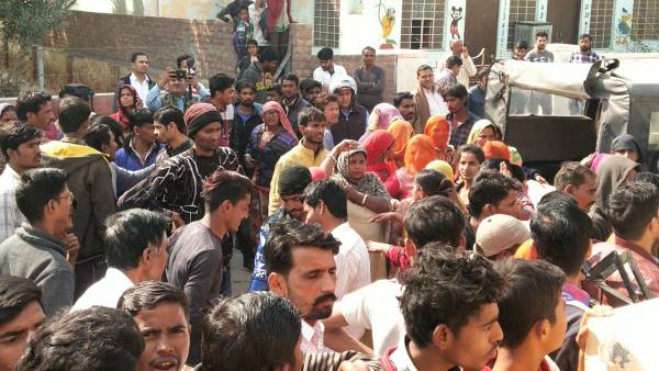 बीकानेर के राजीव नगर के स्कूल का मामला