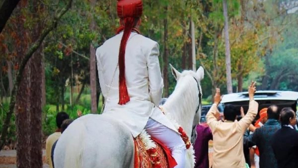 दूल्हे के घोड़ी चढ़ने को लेकर मिली थी धमकी दूल्हे के घोड़ी चढ़ने को लेकर मिली थी धमकी