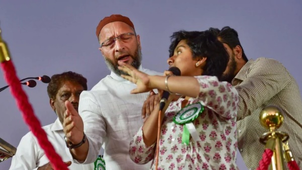 Sedition charges slapped on girl for shouting Pakistan Zindabad in Bengaluru Sedition charges slapped on girl for shouting Pakistan Zindabad in Bengaluru