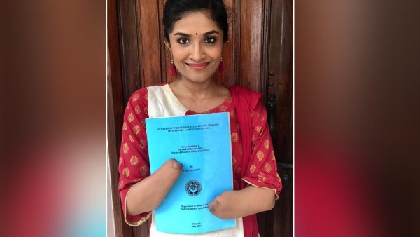 हाल ही में पूरी की थीसिस