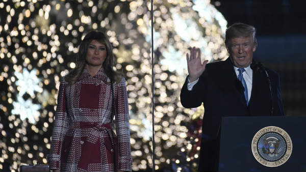 एक बेटे के पिता मेलानिया और डोनाल्‍ड 