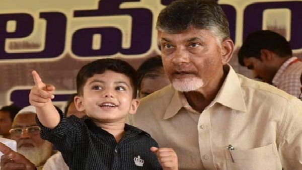 नायडू के बेटे ने घोषित की संपत्ति नायडू के बेटे ने घोषित की संपत्ति