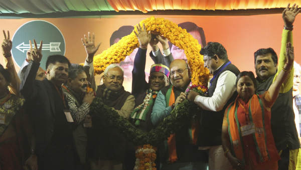 नीतीश-शाह ने बुराड़ी में ही की थी साझा रैली