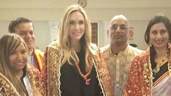 मंदिरों में पूजा करने वाली ट्रंप की बहू मंदिरों में पूजा करने वाली ट्रंप की बहू