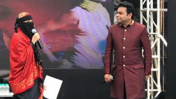 रहमान की बेटी ने पहना था हिजाब रहमान की बेटी ने पहना था हिजाब