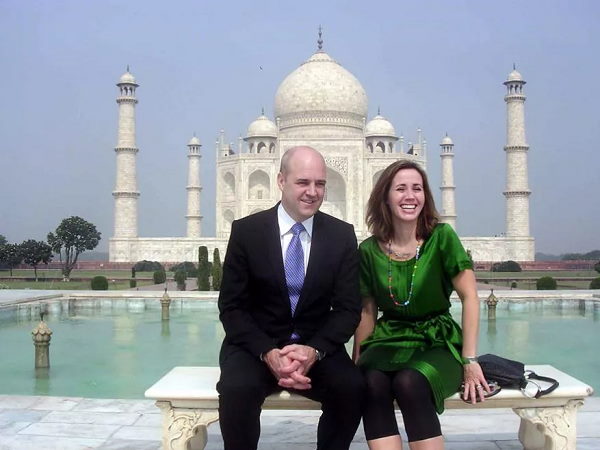 स्वीडन के प्रधानमंत्री और उनकी पत्नी स्वीडन के प्रधानमंत्री और उनकी पत्नी